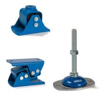 Rectangular anti-vibration mount / steel...