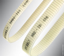 Ribbed transmission belt / polyurethane-coated