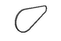 Toothed transmission belt / trapezoidal...
