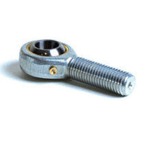 Rod end with male thread / zinc-plated steel...