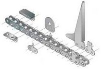 Steel conveyor chain / roller / lightweight
