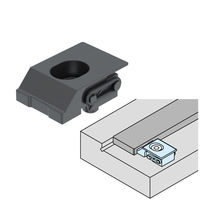 Manual clamping element / compact / horizontal...