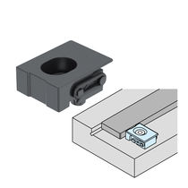 Manual clamping element / compact / horizontal...