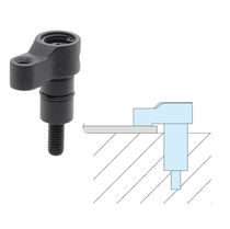Manual clamping element / swing / machining
