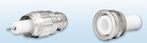 Data connector / DIN / circular / flange
