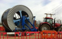 2-axle trailer / for cable drums / heavy-duty...