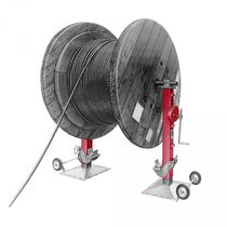 Mechanical jack / for lifting / cable drum