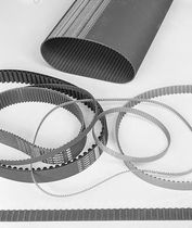 Toothed transmission belt / rubber