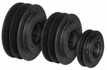 Groove pulley / ribbed belt / adjustable