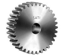 Spur gear / straight-toothed / hub
