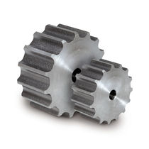 Spur gear / straight-toothed / steel / hub