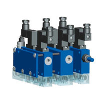Lubricated vacuum system / industrial /...