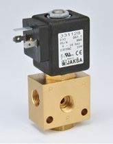 3/2 way direct acting solenoid valve 1.5 - 7.2 l/min, max. 16 bar | G33 series JAKSA