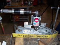 3-axis vertical milling machine 3" x 3.25" x 2"  Hydratight