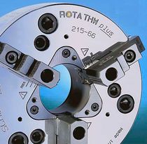 3-jaw lathe power chuck with through-hole &oslash; 165 - 630 mm | ROTA THW plus SCHUNK