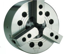 3-jaw lathe power chuck with through-hole B/BT series KITAGAWA