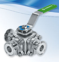 3-way ball valve DN 20 - 80, 100 bar Habonim Industrial Valves & Actuators