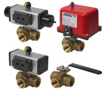 3-way brass ball valve 1/4 - 2", 400 psig | 31D Assured Automation