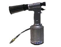 Hydro-pneumatic riveter / for blind speed...