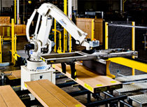 4-axis articulated palletizing robot W line Columbia/Okura