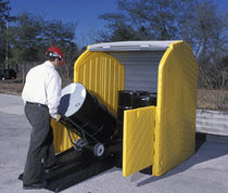 4 drum polyethylene containment bund  airbank