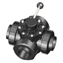 4-way plastic ball valve DN50 | 1003 SAFI