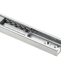 Caged ball linear guide / steel / compact...