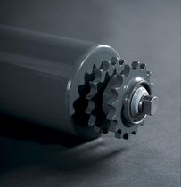 Double-sprocket motorized roller