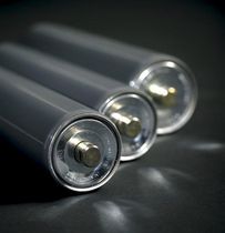Slip-on conveyor roller / steel / for bulk...