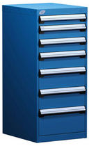 7 drawer cabinet 18" x 21" x 40", 100 lb | L3ABD-4027 Rousseau Metal