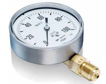 Capsule pressure gauge / dial / for low-pressure