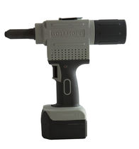 Battery-powered riveter / for blind rivets / floor-standing