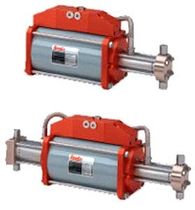 air driven high pressure gas booster compressor max. 1 245 bar | B160, B200 series RESATO High pressure technology