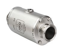 air operated pinch valve with tri-clamp connection DIN 32676 AKO ARMATUREN