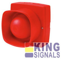 alarm sounder 17 - 28 V DC, 120 dB | KBR-02 King signals company