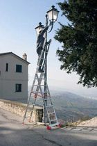 aluminum multi-purpose ladder 250 - 772 cm | ST/3N series IMA Farone
