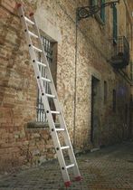 aluminum single ladder 200 - 550 cm | T/1 series IMA Farone