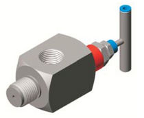 angle needle valve 400 bar | B1 Stewart-Buchanan Gauges