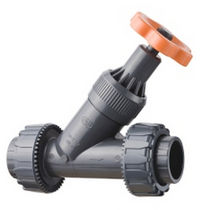 angle seat valve DN 15 - 50 | VV-PVC series FIP - Formatura Iniezione Polimeri