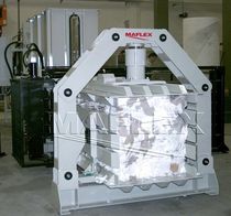 automatic channel horizontal baling press  Maflex S.r.L.