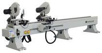 automatic double-head miter cut-off saw for PVC profiles and glass beads MOXIE Profteq