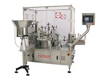 automatic filler / capper / labeler for solids max. 60 p/min | Patriot� Capmatic