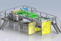 automatic folio sheet cutting line 800 - 1 400 mm | UP900 Cerutti, Officine Meccaniche Giovanni Cerutti S.p.A.