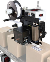 automatic label printer-applicator for cardboard box max. 16 in/s EPI Labelers