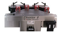 automatic labeler for bottom application max. 100 m/min, 596 x 575 x 350 mm | Diverter II Travtec Limited