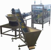 automatic linear handle applicator (intermittent motion) max. 2 000 p/h | SIA2000A2-L-I AND & OR, S.A.