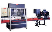 automatic liquid filling line 1 800 p/h, 200 - 1 000 cc | LIN 8/2000 Marin G. & C.