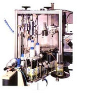 automatic liquid filling line (cosmetic products) 1 800 p/h, 200 - 1 000 cc | PN 8/1000/S Marin G. & C.