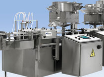 automatic rotary filler and capping machine for liquids CR200/400 Series Cozzoli Machine Company