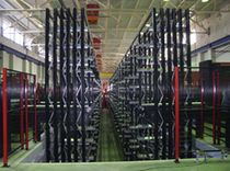 automatic storage system with stacker crane MS250 TITECH